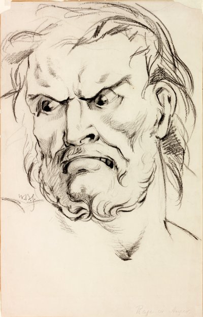 Rage or Anger by William Bell Scott